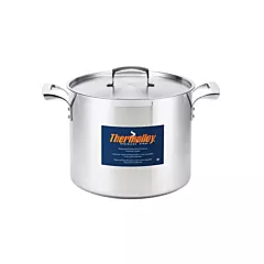 Browne thermalloy stainless steel stock pot, 60 qt - 5723960