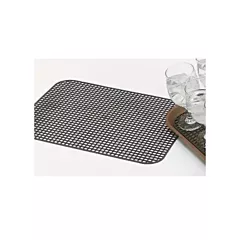 Vollrath anti-skid tray mat, chocolate, 16.125