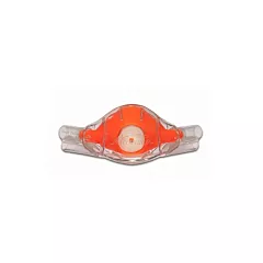 Accutron ClearView Single Use Nasal Hoods ADULT Outlaw Orange 12/box (VM118-33035-10)