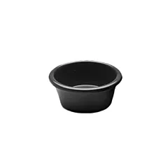 Elite Global Solutions Ramekin, Black, 4 oz - R4SM-B 1739/R4
