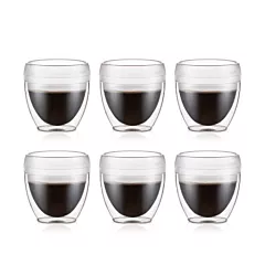Bodum Pavina Outdoor 8 Oz Double Wall Tumbler 6 / Set