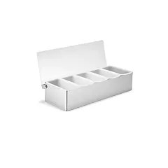 Tablecraft Condiment Holder, 5 Compartment - 1605 558/1605