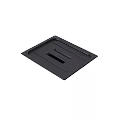Cambro Full Size Cover w/ Handle, Black - 10CWCH110 025/10CW