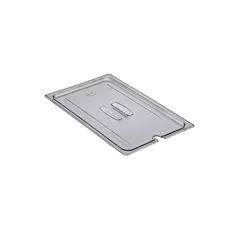Cambro full size cover w/ handle notched, clear - 025/10cwch