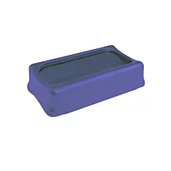 Rubbermaid Slim Jim Lid 23 15 Gal Blue - FG267360BLUE