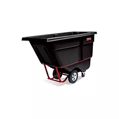 Rubbermaid Tilt Truck, Black, 1/2 cu yd - FG130500BLA 152/FG