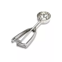 Vollrath stainless steel round squeeze disher, 5/8 oz 50 - 4