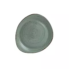 Continental rustics green pasta plate, 8.2â€ x 9.6â€ - 30peb23