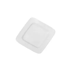 Tableware solutions sam & squito square plate, 6-1/2â€ 4dz -