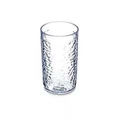 Carlisle pebble optic san tumbler, clear, 8 oz - 5508 crysta