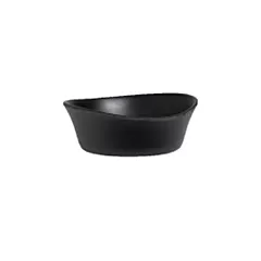 Delfin marisol grapefruit bowl, noir, 5 1/2