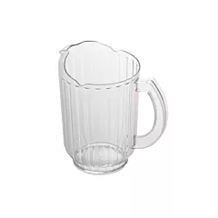 Cambro camwear pitcher, clear, 60 oz - pe600cw135 025/pe600c