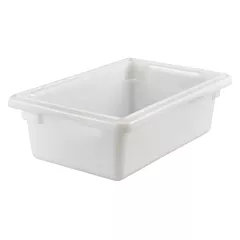 Cambro 3 Gallon Food Storage White Container- 12186P148