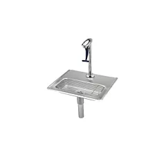 T&S Water Station, Stainless Steel, Drop-In 10-1/2