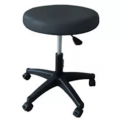 Airlift Stool - Black Upholstery 