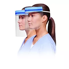 Crosstex Face Shield with Foam Headband 3/4 Length 24/Box 