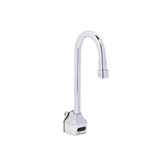 T&S Electronic Faucet, Wall Mount, Rigid Gooseneck - EC-3101