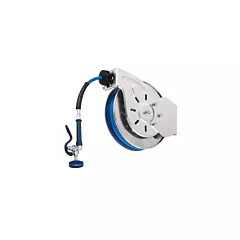 T&S Hose Reel System, Open, Stainless Steel, 3/8