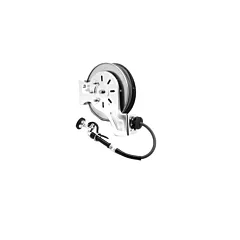 T&S Hose Reel System, Open, Stainless Steel, 3/8