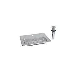 T&S Drip Pan, Drop in Grid, Stainless Steel - B-1231 036/B-1