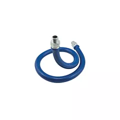 Dormont stationary gas hose, blue, 1/2