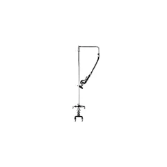 T&S Pre-Rinse Unit, Overhead Swivel Gooseneck - B-0111-B 036