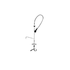 T&S EasyInstall Pre-Rinse Unit, Single Hole Deck Mount Base