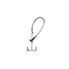 T&s pre-rinse wall mount faucet low flow valve - b-0133-bc 0