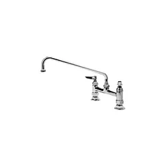 T&s mixing faucet, deck mount, 12