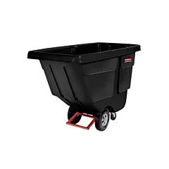 Rubbermaid Rotomolded Tilt Trucks Black - FG130400BLA