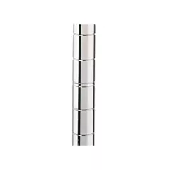 Metro super erecta post, for use w/ stem casters, chrome, 62