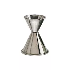 American Metalcraft Stainless Steel Jigger, 1 oz/1.5 oz - J2