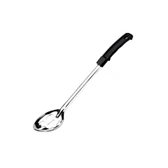 Browne Serving Spoon Slotted, Black-Handled, 11