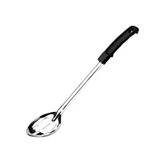 Browne Serving Spoon Slotted, Black-Handled, 13