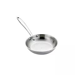 Browne thermalloy tri-ply fry pan, natural finish, 8