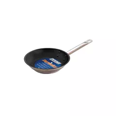 Browne thermalloy deluxe fry pan, exaclibur finish, 8