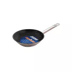 Browne thermalloy deluxe fry pan, exaclibur finish, 11