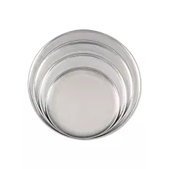 Browne aluminum pizza coupe plate, 11