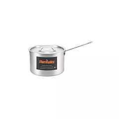 Browne Thermalloy Sauce Pan w/ Straight-Sides, Aluminum, 3.7