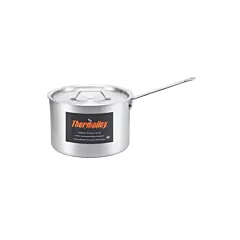 Browne Thermalloy Sauce Pan w/ Straight-Sides, Aluminum, 7.5
