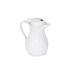 Browne swirl insulated distributeur, white, 40 oz - 744221 016/744