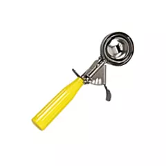 Browne colour-coded standard disher, yellow, size 20, 1.96 o