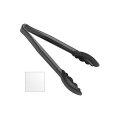 Cambro lugano tong, scallop grip, clear, 12