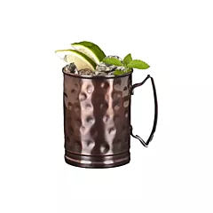 World Tableware Moscow Mule Hammered Cup, Copper, 14 oz - MM