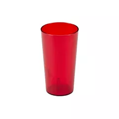 Cambro Camwear Tumbler, Ruby Red, 16 oz - 1600P156 025/1600P