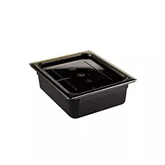 Cambro flat cover, amber, half size - 025/20hpc150