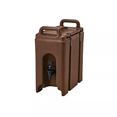 Cambro Camtainer Insulated Beverage Container, Dark Brown, 2
