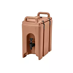 Cambro Camtainer Insulated Beverage Container, Coffee Beige,