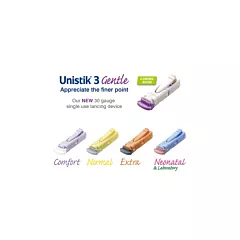 Unistix 3 Normal  23G x 1.8mm box/200