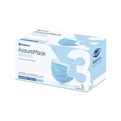 Medicom AssureMask Balance Earloop Face Masks Level 3, Blue, 50/box